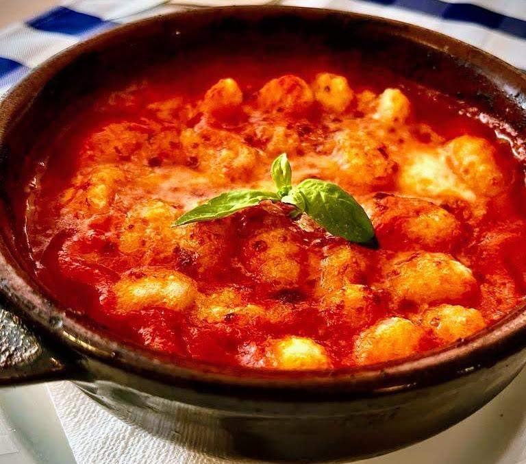 gnocchi a la sorrentina de sorrento